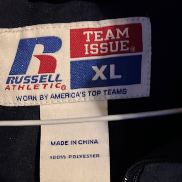 Russell Official Area Football Bowl XX11  On Field Coaches Golf Jacket - Picture 3 of 5